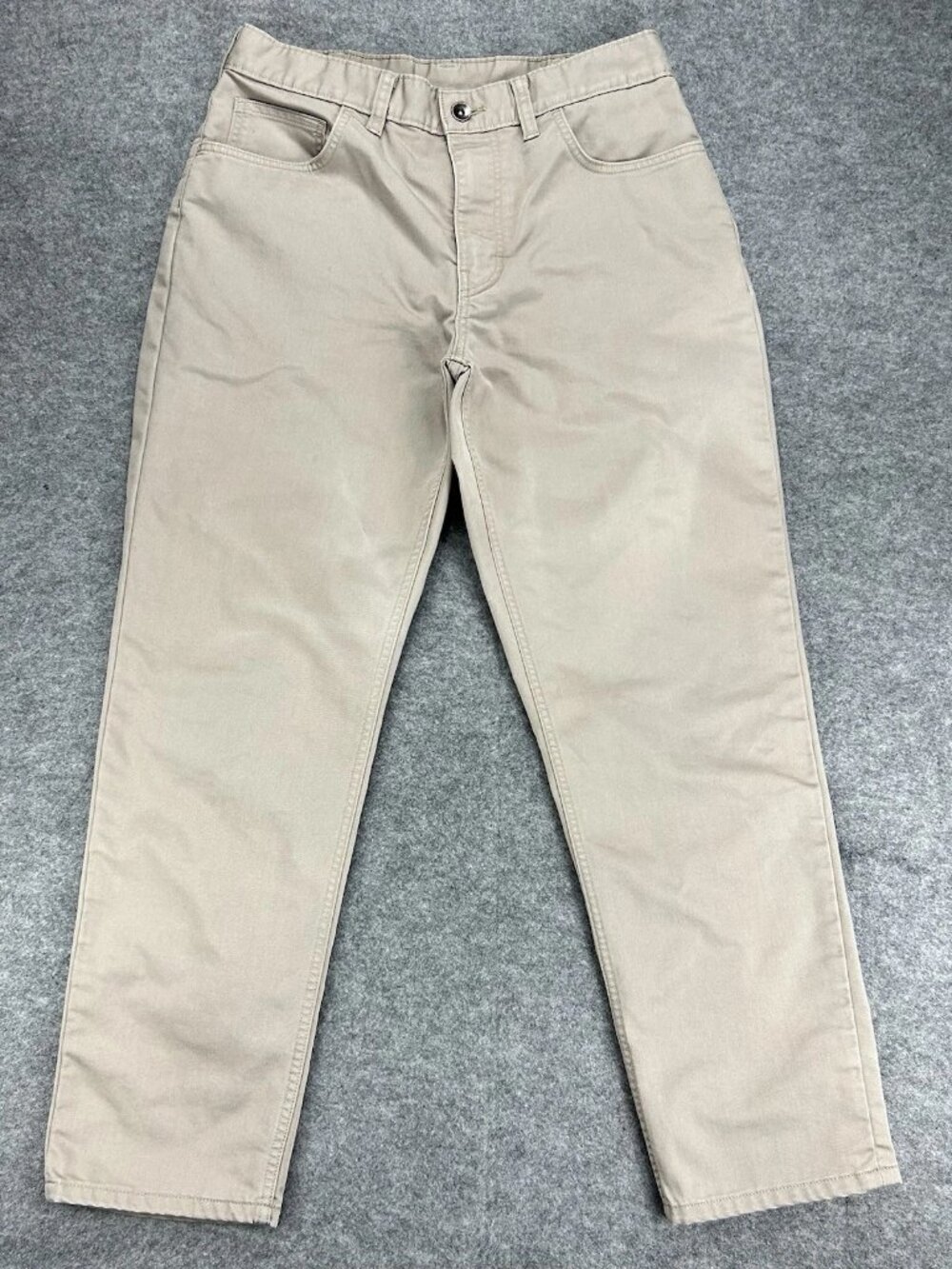 Patagonia‎ Twill Traveler 5 Pocket Pants 30x28 Tan Organic Cotton Chino “Read”